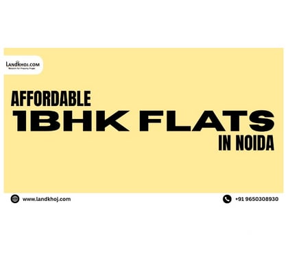 apartments for sale - Photos for Landkhoj – Find Affordable 1 BHK Flats in Noida with Ease