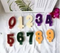 Celebrate Every Moment with KSMA Number Candle