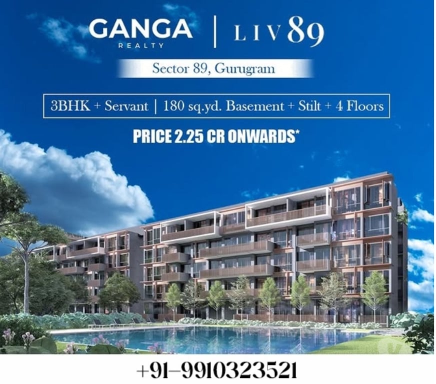 Houses & Flats for sale Gurgaon - Photos for Ganga LIV89 | Book Your Dream Home Today