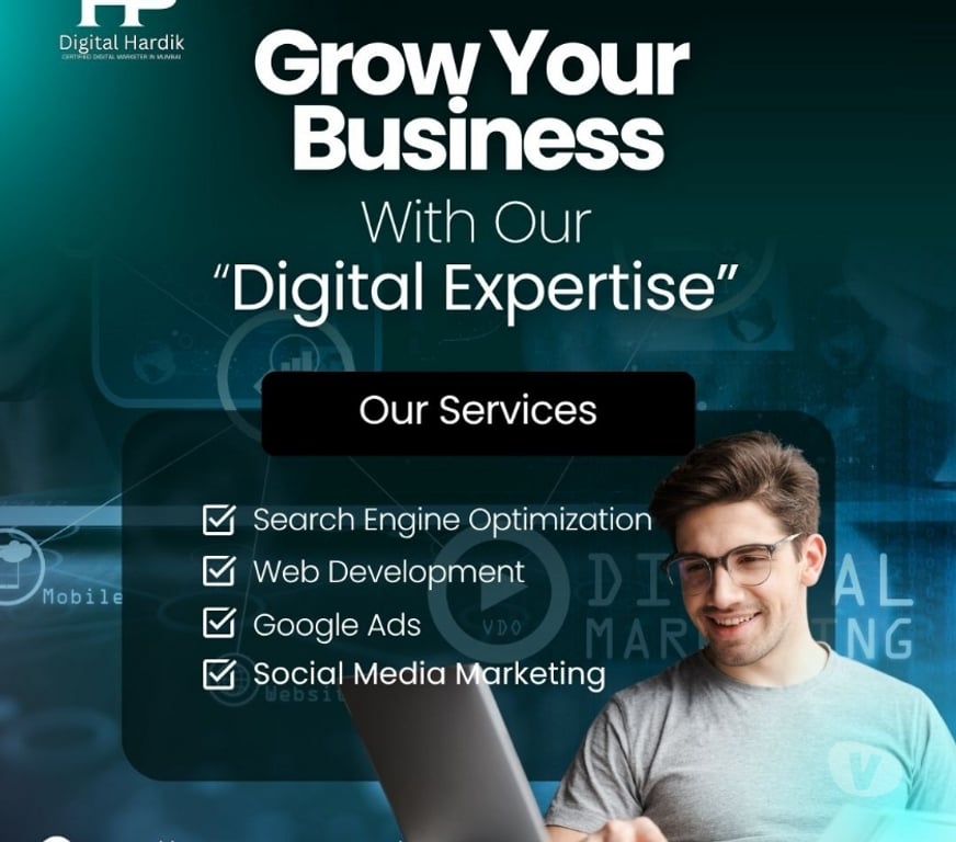 Web services Mumbai - Photos for Digital Hardik Parmar|Certified Digital Marketer in Mumbai.