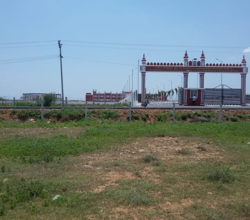 Plot for Sales in Thiruvallur Near Dr.Ambedkar Govt opposite