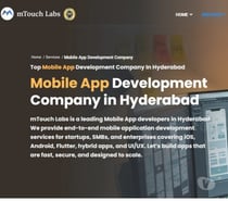 Custom Mobile App Development Services in Hyderabad
