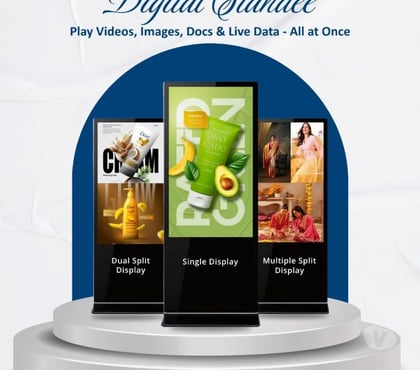 Camera - Audio - TV - Photos for Digital Display Standee in Indore | Udyami Trading