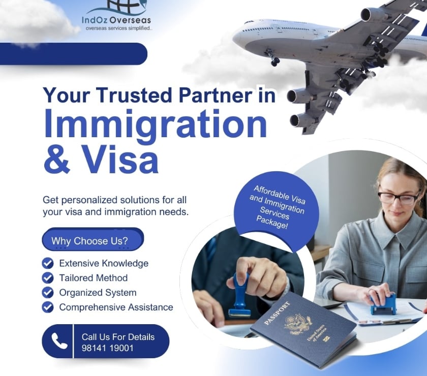 Premier Immigration Consultant in Zirakpur for Canada & Aust
