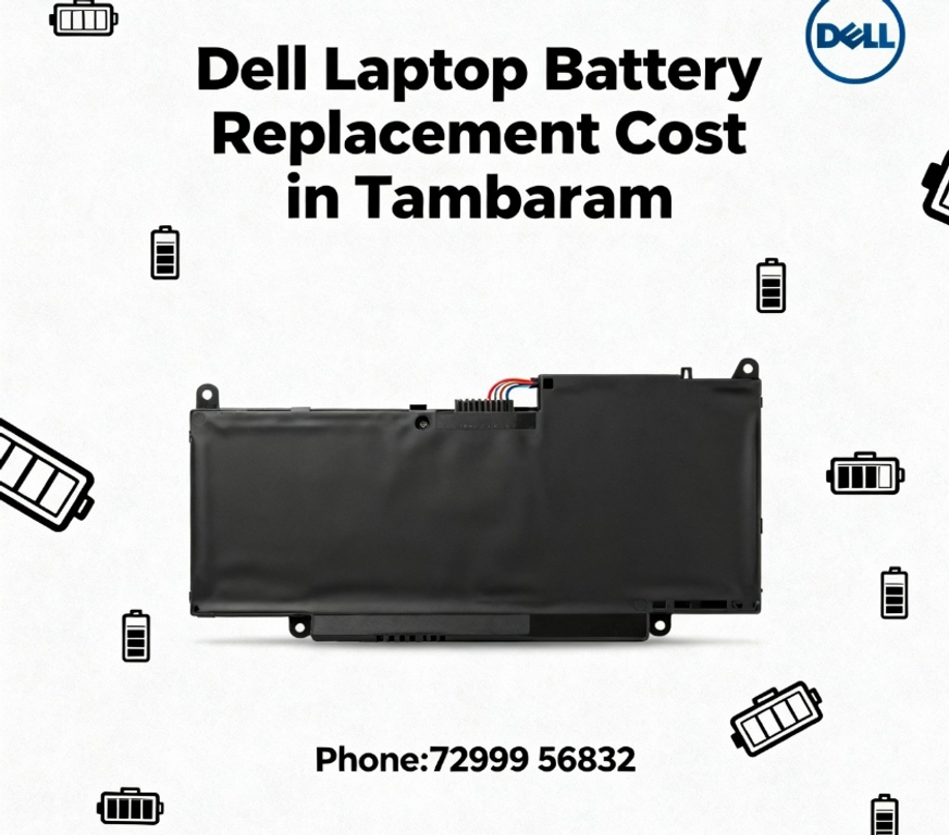Computers - Laptops Chennai - Photos for Dell Laptop Battery Replacement Cost in Tambaram