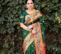 Green Paithani Sarees – A Fresh Take on Tradition