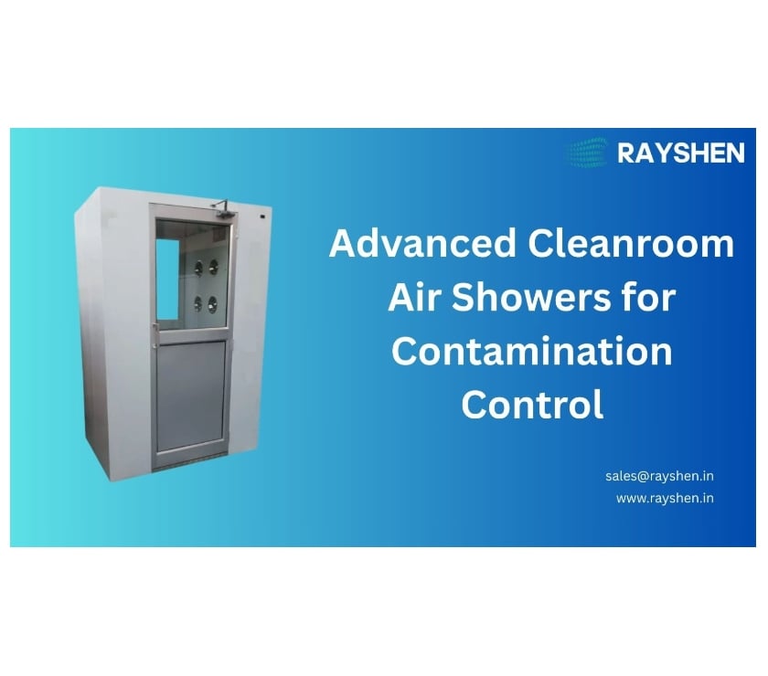 High-Performance Air Shower for Cleanroom Contamination Cont