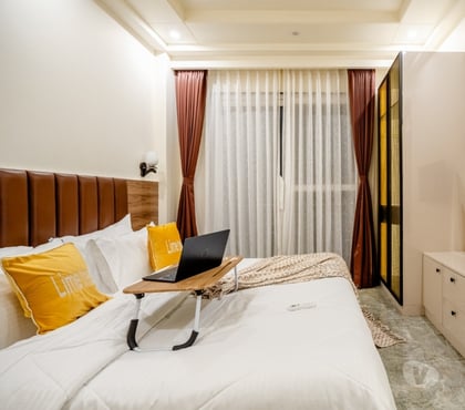 flats for rent - Photos for Homely 1BHK Serviced Apartment Near Artemis Hospital Gurgaon