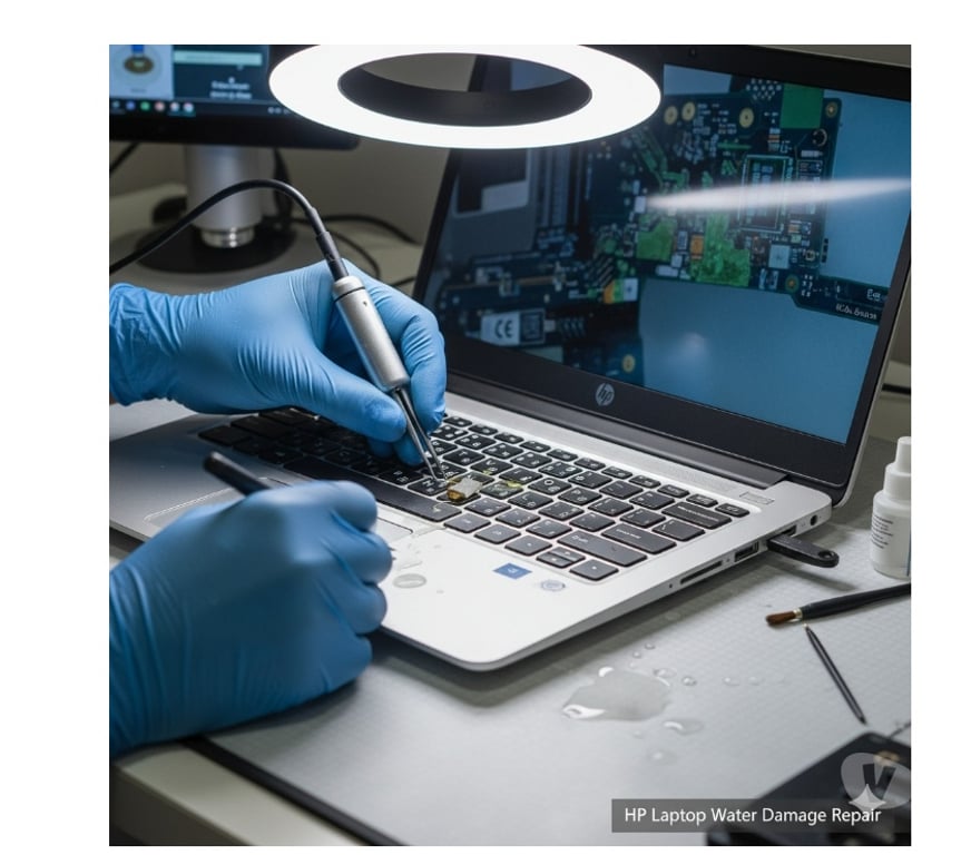 Web services Chennai - Photos for HP Laptop Water Damage Repair Service Center Velachery