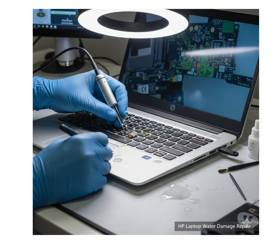 Web services Hyderabad - Photos for HP Laptop Water Damage Repair Service Center Dilsukhnagar