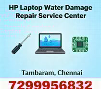 HP Laptop Water Damage Repair Service Center in Tambaram, Ch