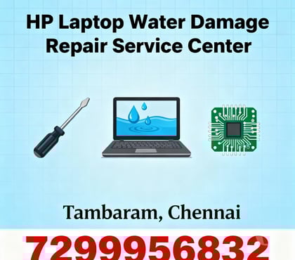 Computer & Web Services - Photos for HP Laptop Water Damage Repair Service Center in Tambaram, Ch