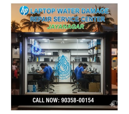 Computer & Web Services - Photos for HP Laptop Water Damage Repair Service Center in Jayanagar, B
