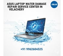 Asus Laptop Water Damage Repair Service Center in Velachery