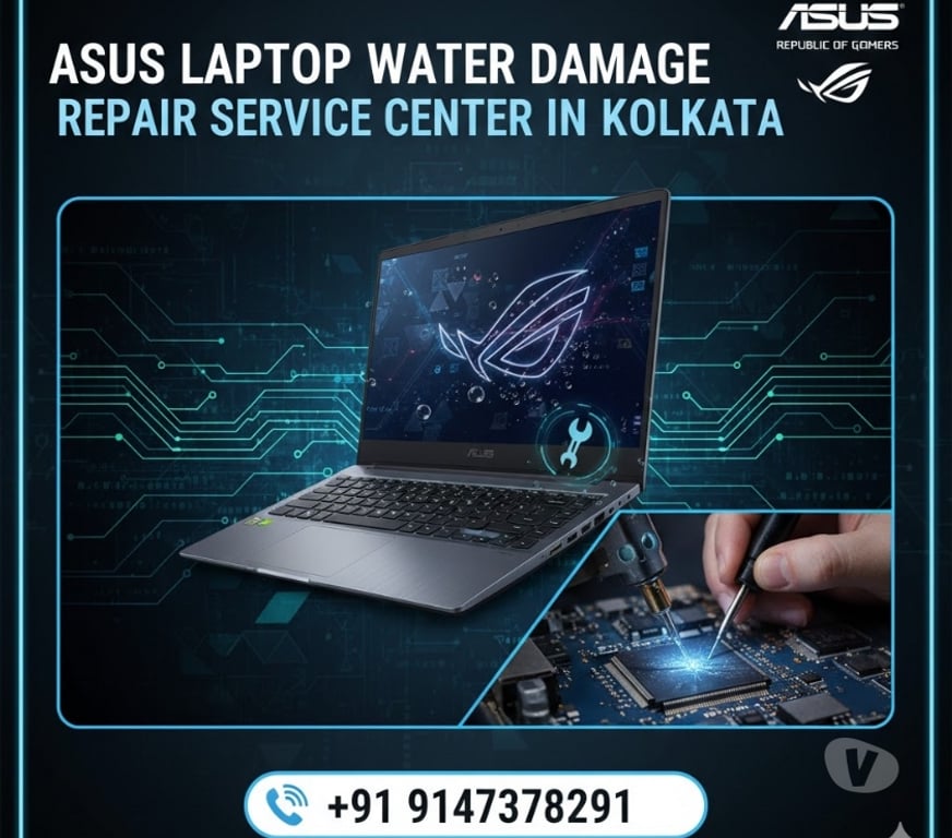 Web services Kolkata - Photos for Asus Laptop Water Damage Repair Service Center in Kolkata
