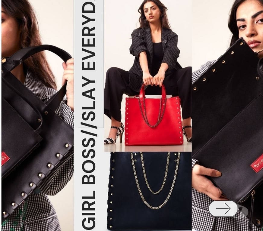 Buy & Sell Clothes Noida - Photos for GirlBoss Tote Bags – Affordable Luxury Handbags for Women