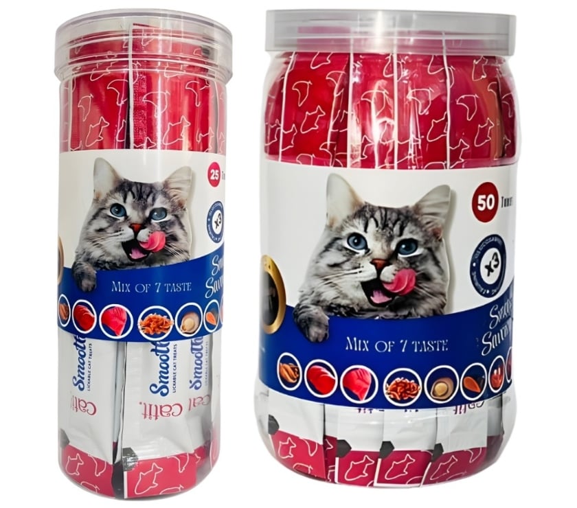 Pet Services - Accessories - Photos for Catit Smooth & Savoury Cat Treats Available in 25 & 50 Tub
