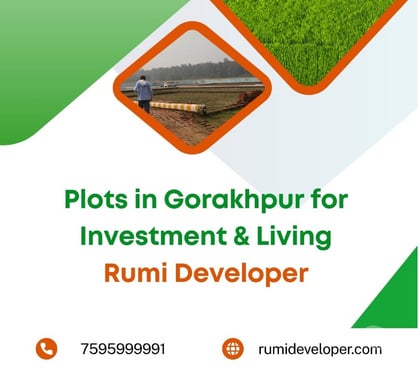 Land for sale - Photos for Plots in Gorakhpur for Investment & Living | Rumi Developer