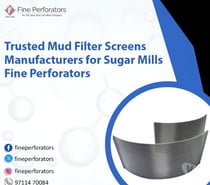Trusted Mud Filter Screens Manufacturers for Sugar Mills