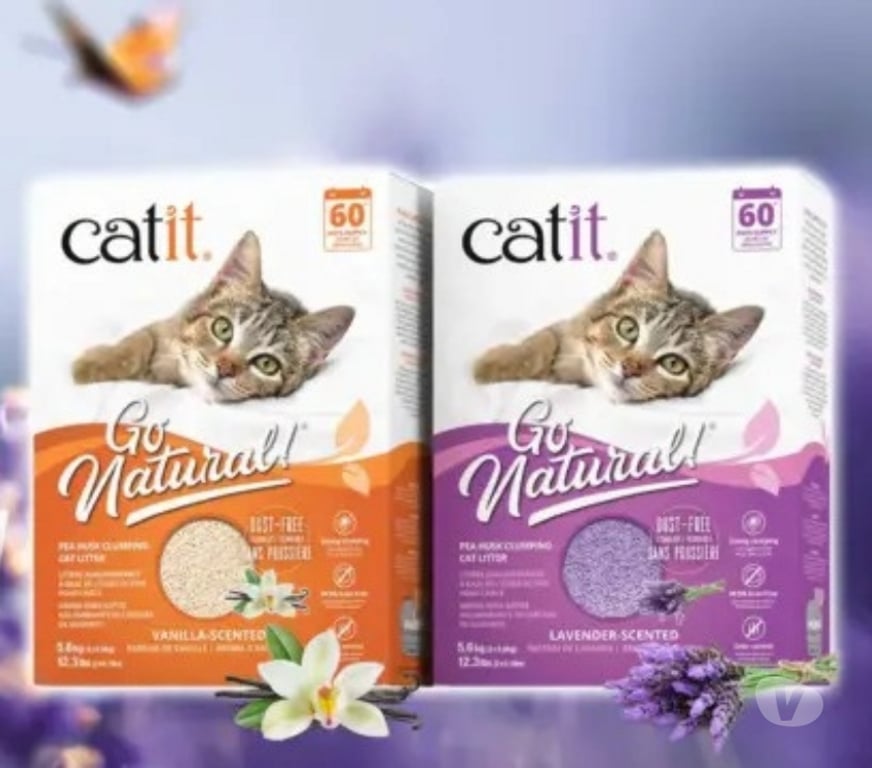 Pet shops Indore - Photos for Catit Pea Husk Litter for Cats – Fresh Lavender & Vanilla