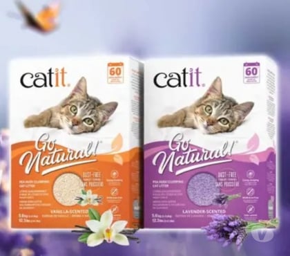 Pet food - Photos for Catit Pea Husk Litter for Cats – Fresh Lavender & Vanilla