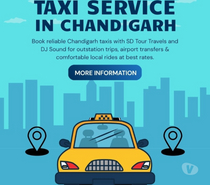 Best Taxi in Chandigarh – SD Tour Travels and DJ Sound