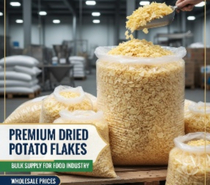 Premium Dried Potato Flakes - Bulk Supply for Food Industry