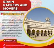 PACKERS AND MOVERS IN BOWENPALLY