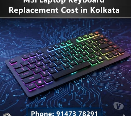 Computer & Web Services - Photos for MSI Laptop Keyboard Replacement & Price in Kolkata