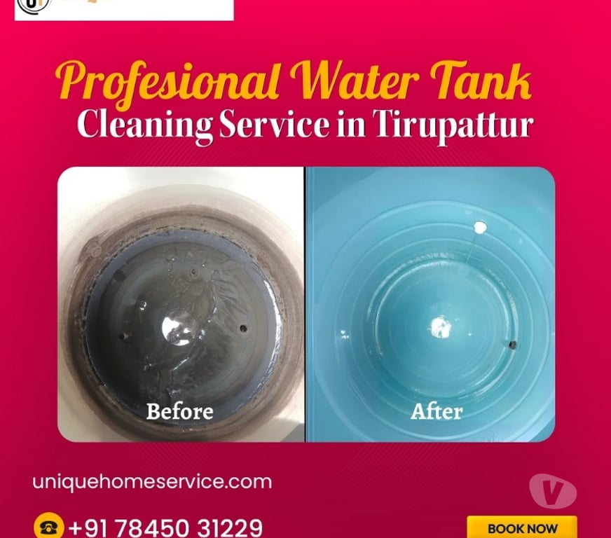 Other Services Vellore - Photos for Unique Home Service - Best Professional Water Tank Cleaning