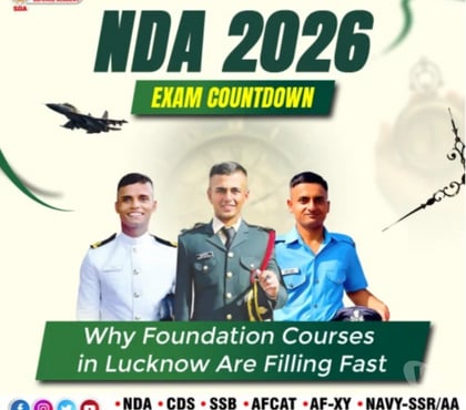 Private Tuitions-Coaching-Consultant - Photos for NDA 2026 Exam Countdown — Why Foundation Courses