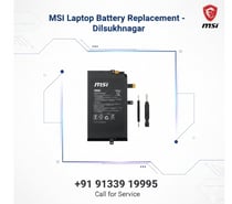MSI Laptop Battery Replacement – Dilsukhnagar