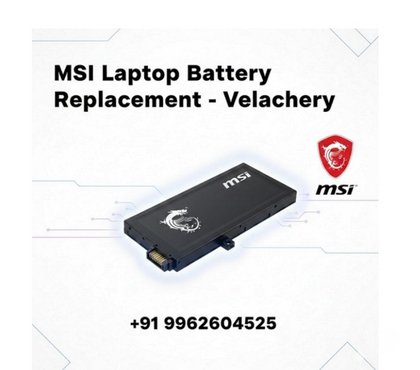 Computer services - Photos for MSI Laptop Battery Replacement – Velachery