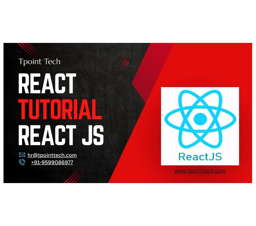 IT & Computer course Noida - Photos for React Tutorial | Learn ReactJS for Beginners - Tpoint Tech