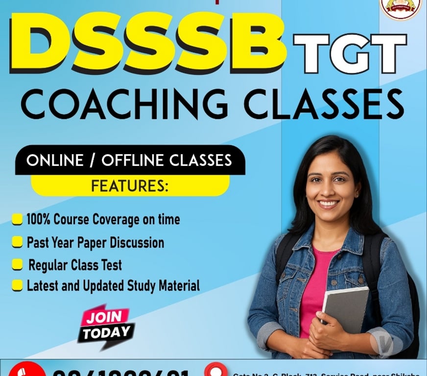Coaching class Delhi - Photos for Online Preparation for DSSSB Exam