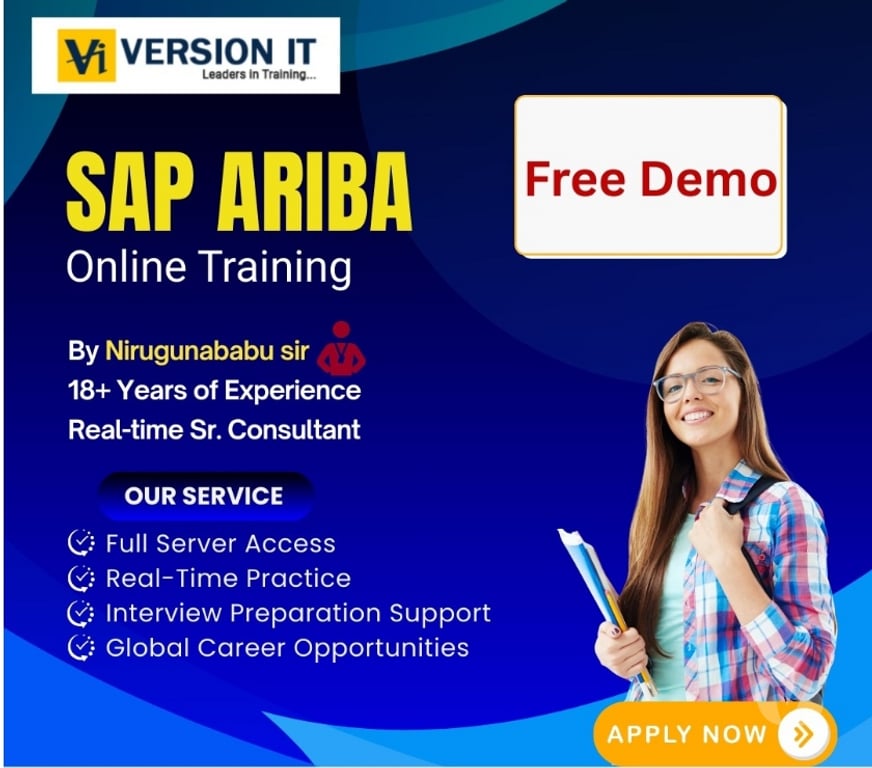 IT & Computer course Hyderabad - Photos for Version IT: The Leading and Most Stylish SAP Ariba Training