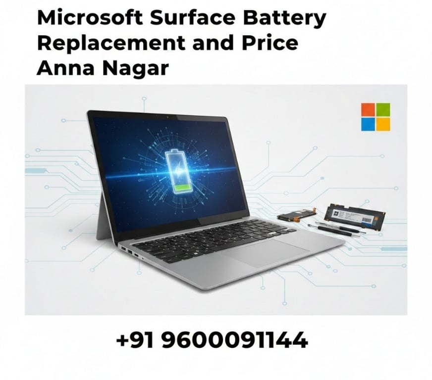 Web services Chennai - Photos for Microsoft Surface Battery Replacement and Price Anna Nagar