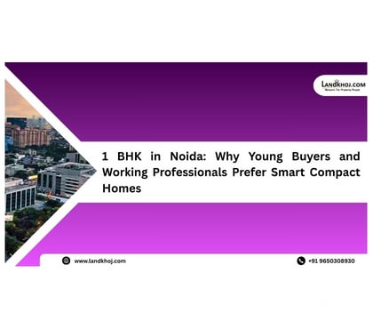 property for sale - Photos for 1 BHK in Noida: Why Young Buyers and Working Professionals