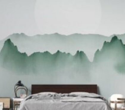 Construction companies - Photos for Wall Curry - Buy Scenic Mountains Wallpaper Mural