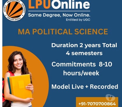 Higher education - Photos for MA Political Science online course