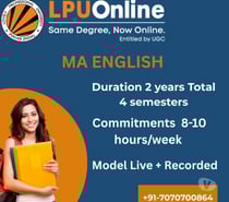 MA English online