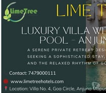 Private Luxury Villa with Pool in Anjuna, Goa