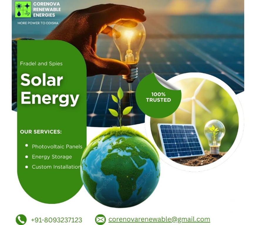 Other Services Bhubaneswar - Photos for Affordable Solar Panel Installation in Odisha | Corenova