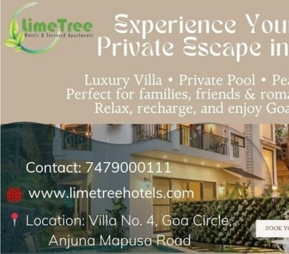 Houses & Flats for rent - Photos for Secluded Luxury Villa with Private Pool in Anjuna