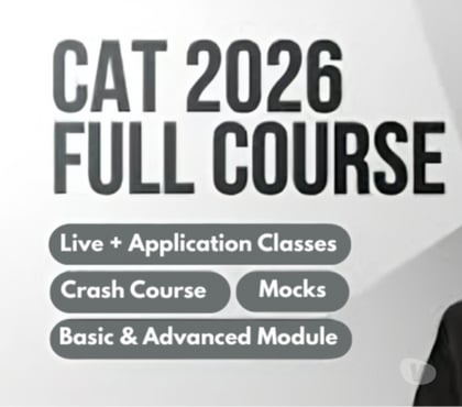 IT & Computer course - Photos for CAT 2026 Course Explained: Syllabus, Preparation Strategy &