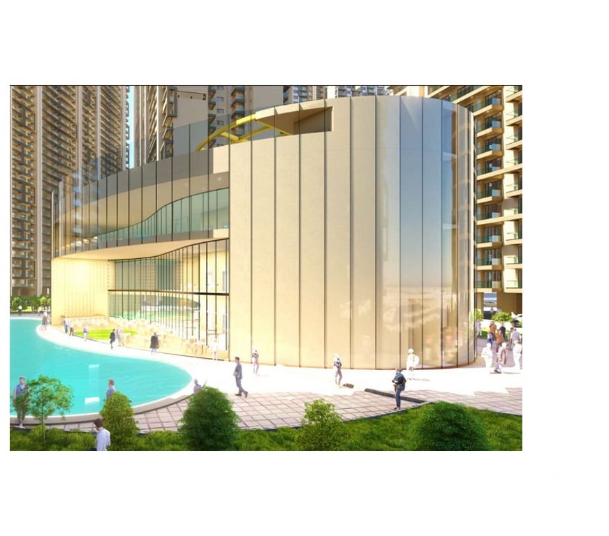 Houses & Flats for sale Greater Noida - Photos for A New Chapter of Luxury Begins at AU Leisure Valley