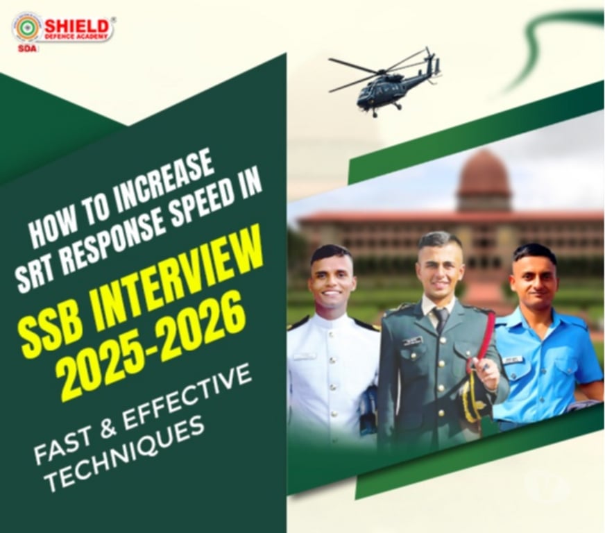 Coaching class Lucknow - Photos for SSB Interview 2025–26 - How to Increase SRT Response Speed