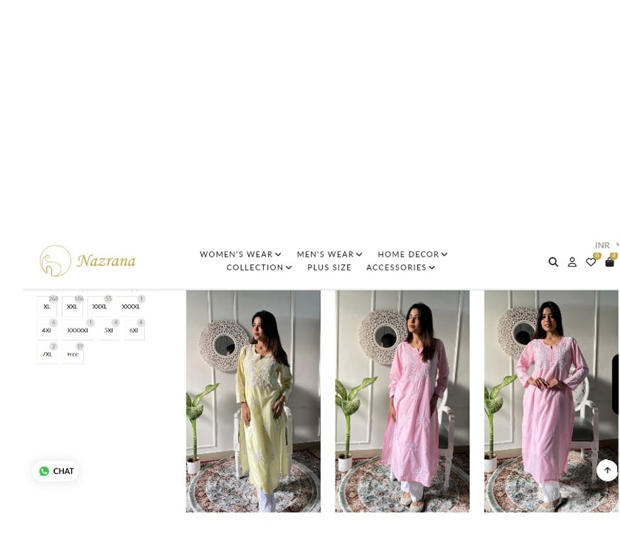 Buy & Sell Clothes Lucknow - Photos for Shop Kurti with Jeans for Women Online – Nazrana Chikan