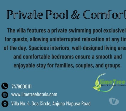 Houses & Flats for rent - Photos for Tranquil Pool Villa for a Relaxed Stay in Goa