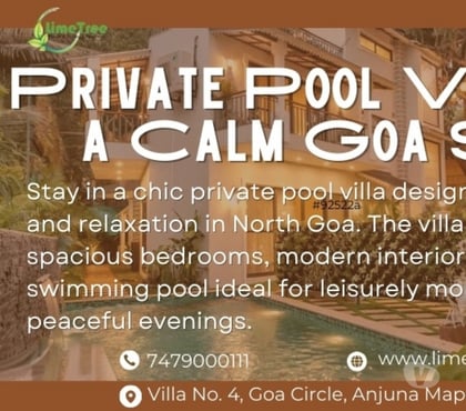 property for rent - Photos for Well-Planned Pool Villa for a Comfortable Goa Break